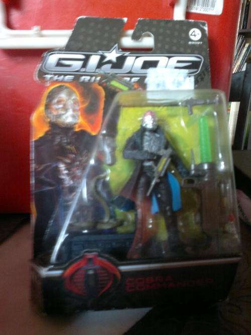 carded gi joe cobra commander