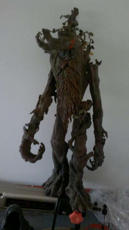 7 inch scale lord of the rings action figure tree baird electronic 18 inch tall
