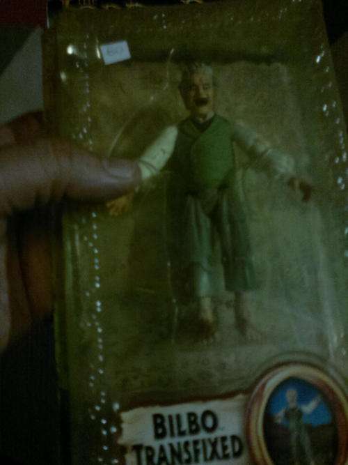 carded lord of the rings action figure transfixed BiLBO