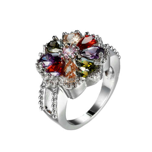 A BEAUTY! NATURAL MULTI STONES, ABSOLUTELY GORGEOUS. PIC DOESNT DO IT JUSTICE. SIZE 7