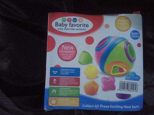 baby puzzle-shape ball
