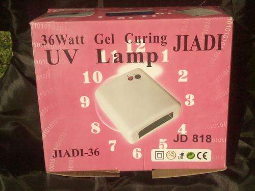 UV lamp. 36 watt gel curing salon quality