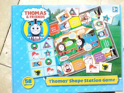 THOMAS SHAPE STATION GAME  WITH 2 BONUS GAMES. EXCELLENT LEARNING GAME.ONLY 1 AVAIL.