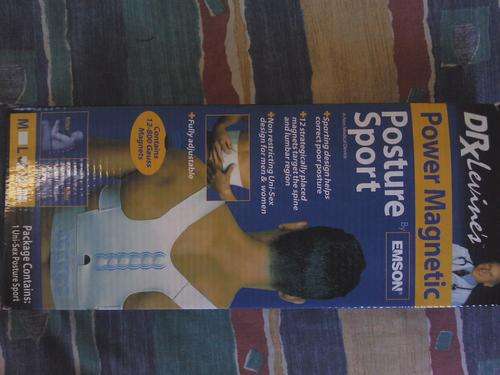 DR LEVINES POWER MAGNETIC POSTURE SPORT, EXCELLENT FOR BACKACHE