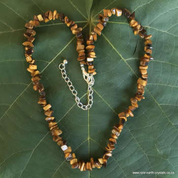 GENUINE TIGERS EYE NECKLACE