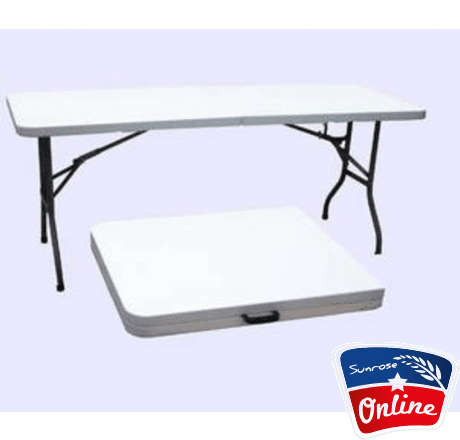 PLASTIC FOLDING TABLE (6 FOOT)