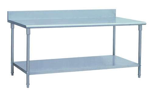 Stainless Steel Table with Splash Back