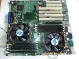 MotherBoard - 2 x CPU slots + 2 x AMD Opteron Dual Core 2GHz + 4GB Ram + AMD CPU FAN