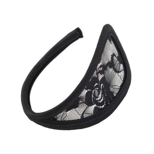 Womens Transparent Lace Heart-shaped Sexy C-string (In Stock)