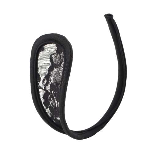 Womens Transparent Lace Heart-shaped Sexy C-string (In Stock)