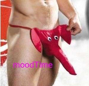 Sexy Men's Intimate Underwear G-string - Novelty Elephant (In Stock)