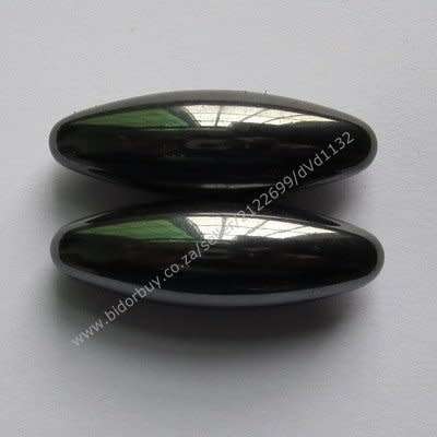 Rattlesnake Egg Hematite Magnets (Oval x 2) (In Stock)