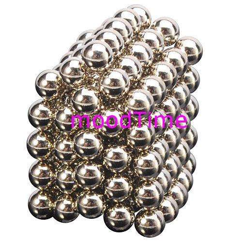 125 Pcs 5mm Diameter Magnetic Ball - Silver