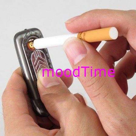 Electronic Windproof Cigarette Lighter with UV Money Detector Light