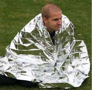 Emergency Rescue Solar Thermal Space Mylar Blanket