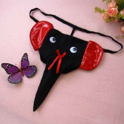 Elephant Pattern Design Sexy Underwear for Men