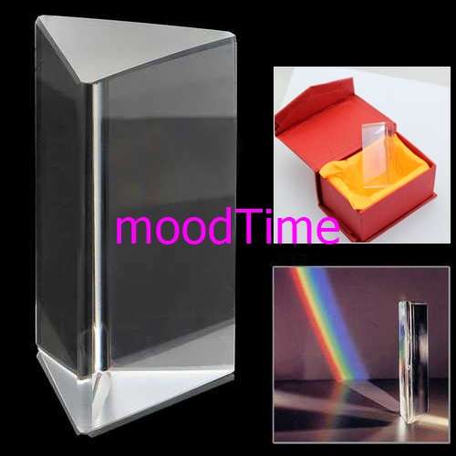 5cm Optical Glass Triangular Prism
