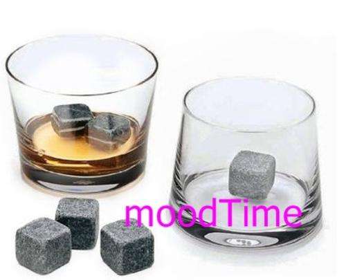 Set of 9 Whisky Chilling Rocks Whisky Stones