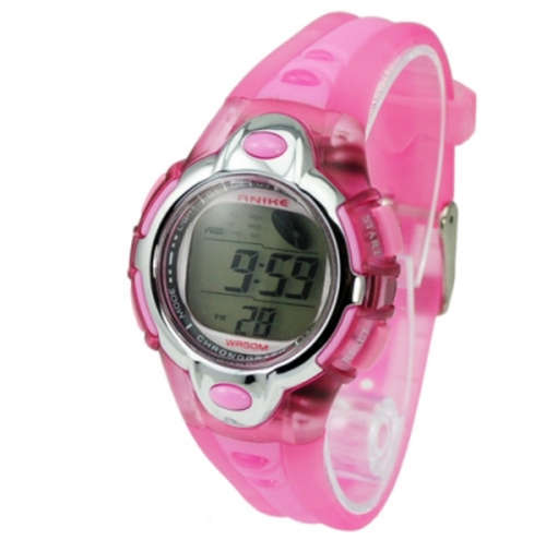 7 Colors Lights Waterproof Chronograph Digital Sports Watch
