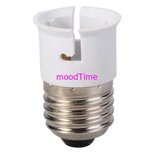 B22 to E27 Lamp Bulb Adapter Converter (In Stock)