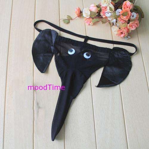 Sexy Men's Intimate Underwear G-string - Novelty Elephant