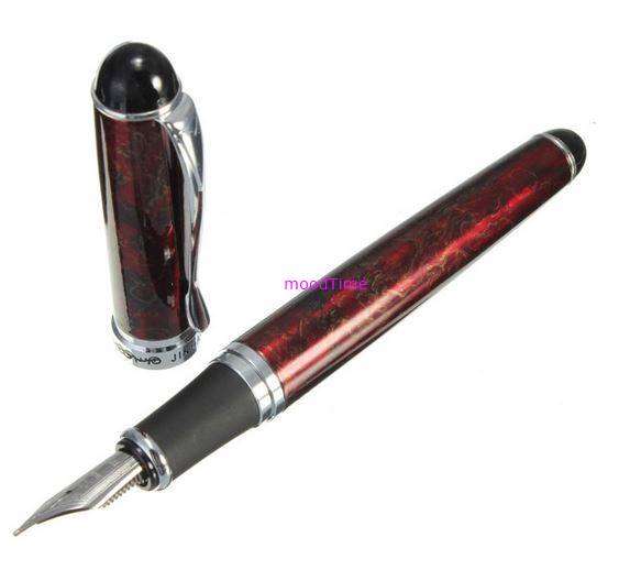 Lava Red Medium Fine Nib Ink Fountain Pen