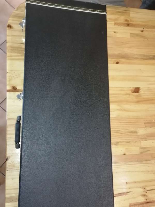 Washburn HSS Style Electric Guitar in Santa Fe solid carry case