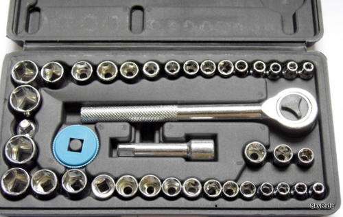 40 Ratchet socket set