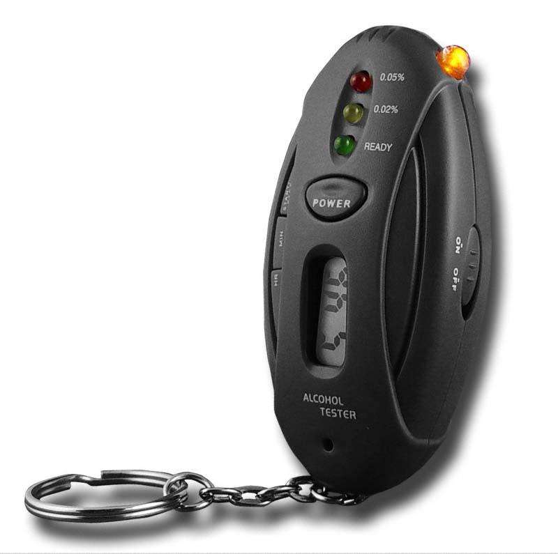 Breathalyzer alcohol breath tester