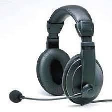 Computer Headphones with microphone and voice control