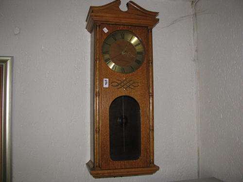 Oak Wall Clock