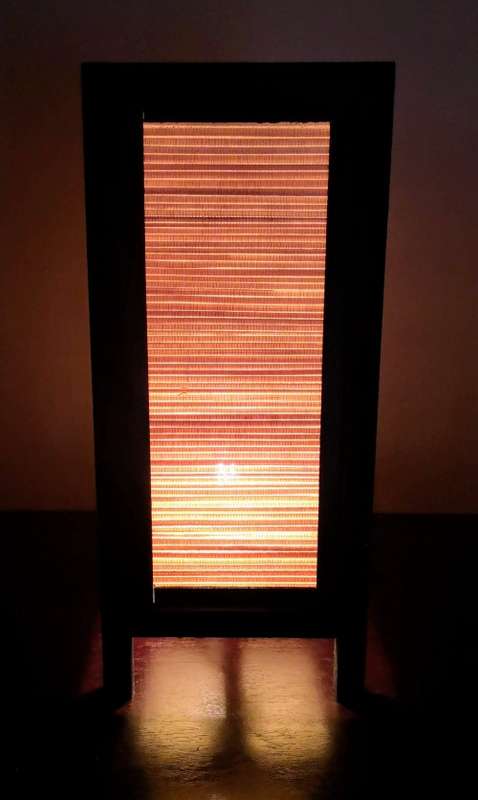 Handmade Vintage Thai lamp with modern design
