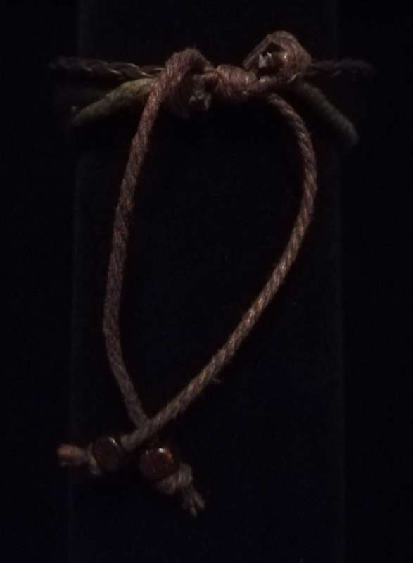 Unisex Multilayer Adjustable Beaded Leather & Wax String Bracelet