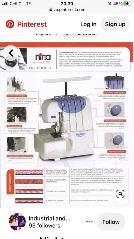 Overlocker (Nina 9102D)