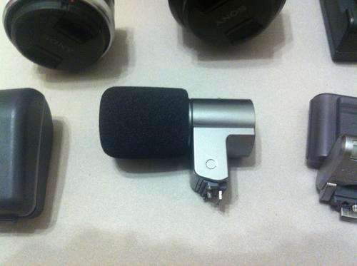 Sony NEX 3 microphone