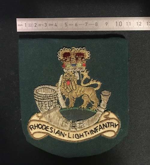 Rhodesian Light Infantry Blazer Badge