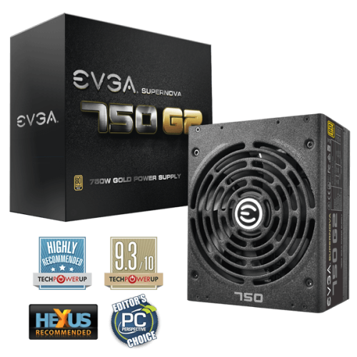 EVGA SuperNOVA 750 G2 80+ GOLD 750W Fully Modular PSU