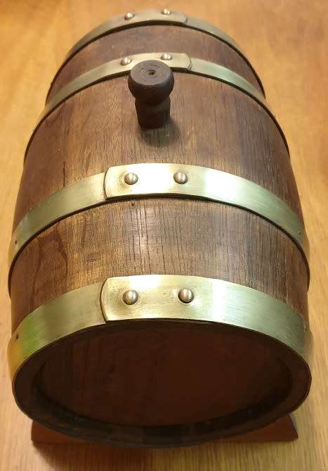 3L Virgin Oak Whiskey, Wine or Beer Barrel (24 Years Old)