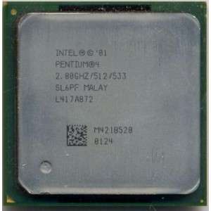 Intel Celeron 2.80GHZ 478 CPU
