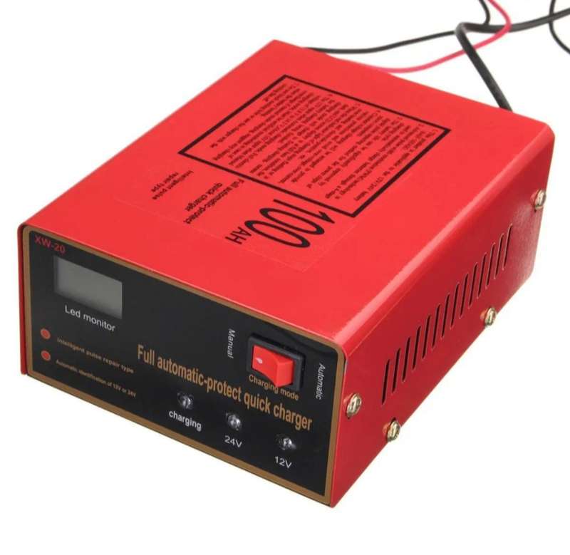 100ah Full Automatic Quick Battery Charger 12v & 24v