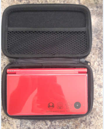 Nintendo DSi XL Mario Edition with 4 Games + Free Courier Delivery