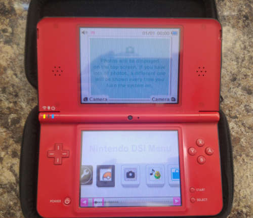 Nintendo DSi XL Mario Edition with 4 Games + Free Courier Delivery