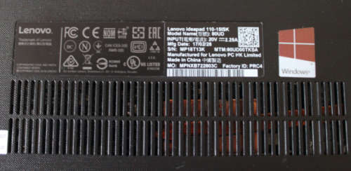 Lenovo IdeaPad 110 15-ISK i5 + 5 Extras - Free Courier Delivery!