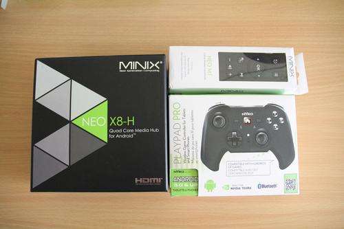 MINIX Neo X8-H Android TV Box + NEO M1 Air Mouse + Nyko Playpad Pro