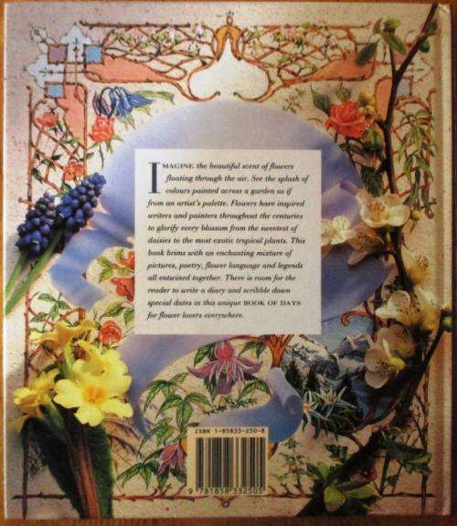 A BOUQUET of FLOWERS book of days; a spectacular feast of blossoms and blooms