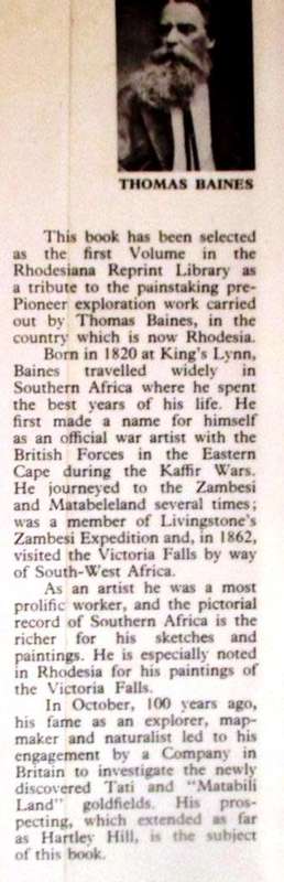 The Gold Regions of South Eastern Africa - Thomas Baines,
