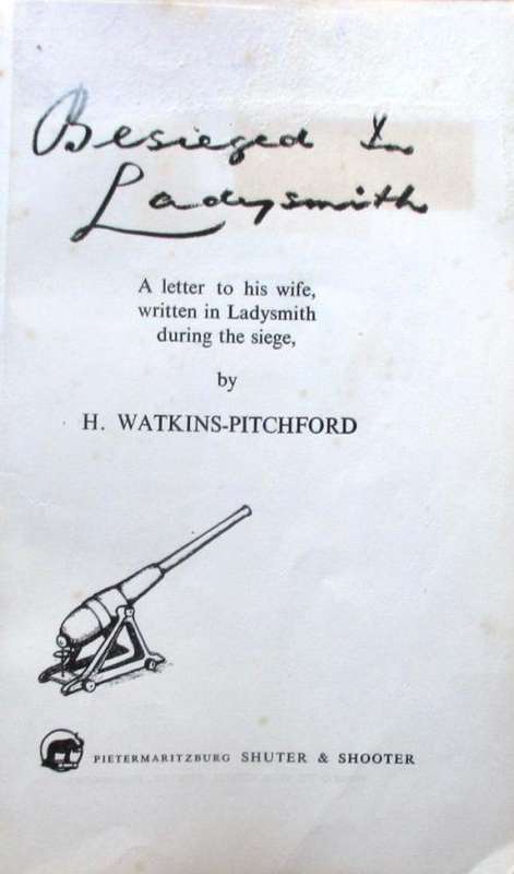 Beseiged in Ladysmith - H Watkins-Pitchford