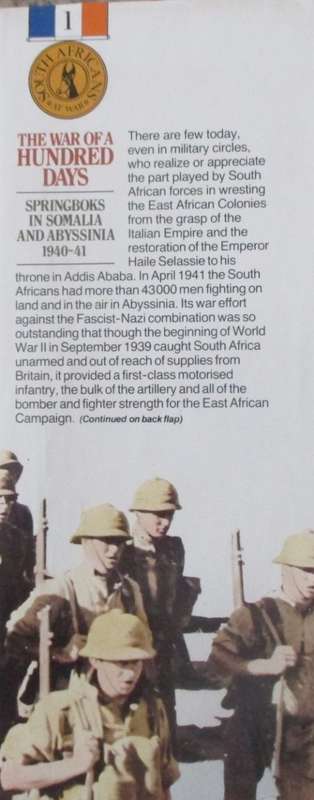 The War of a Hundred Days Springboks in Somalia and Abyssinia 1940-41