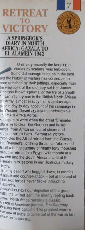 Retreat to Victory a Diary in North Gazala to El Alamein 1942