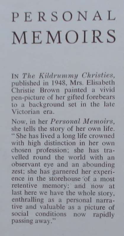 Personal Memories